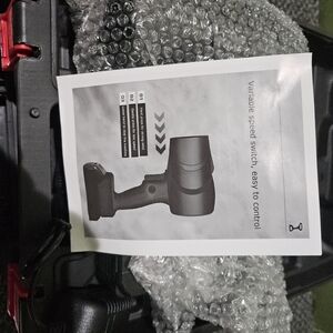 Black Cordless Leaf Blower Tool